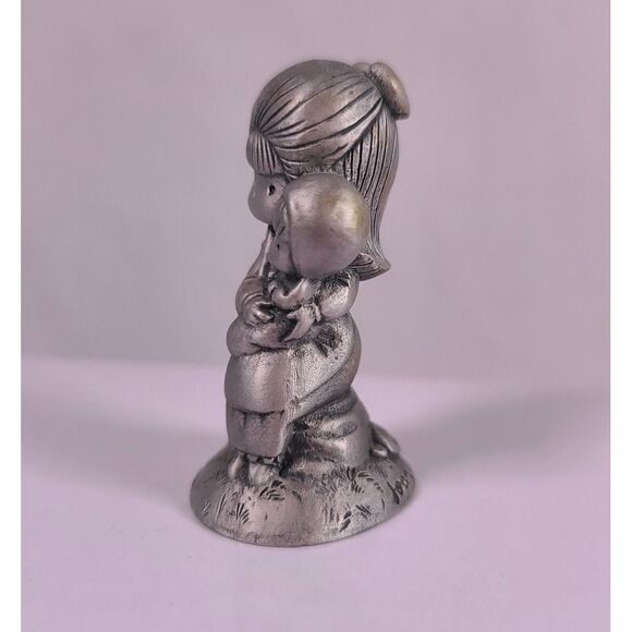 Vintage Hallmark Fine Pewter - Mother Holding Child MINI FIGURINE 1980 J. Walsh - Picture 4 of 5
